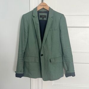 J. Crew Green Blazer